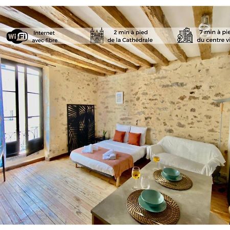 Appartamento Le Cosy-Chic, 2 Min A Pied Cathedrale , Jacobins Le Mans Esterno foto