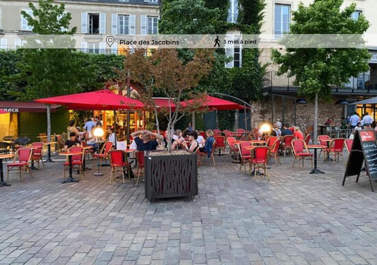 Appartamento Le Cosy-Chic, 2 Min A Pied Cathedrale , Jacobins Le Mans Esterno foto
